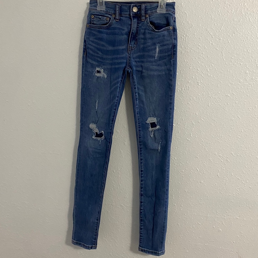 Aeropostale high rise denim jeans